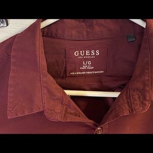 Guess Button Up
